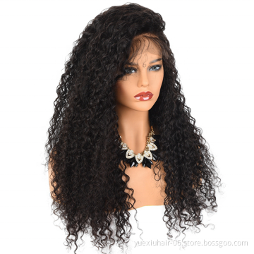 Natural Wholesale Brazilian 100% Human Swiss HD Transparent 13x4 5X5 Lace Glueless Raw Virgin Remy Hair Wigs for Black Women